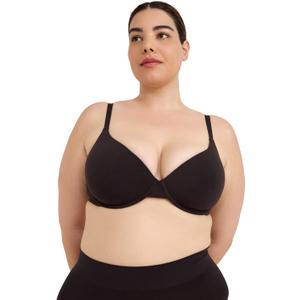 Organic Basics Women's Core Full Coverage Underwire Bra (Black, M)