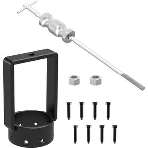 CV Axle Removal Tool Kit with Slide Hammer, Heavy-Duty 3.75 Inch (95mm) Inner CV Joint Puller Set, Reinforced Axle Shaft Extractor for ATV UTV and FWD Vehicles