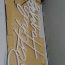 DIVATLA 66"/39" Extra Large Happy Birthday Neon Sign for Birthday Party Decor, Light Up Happy Birthday Led Signs for Backdrop, Neon Birthday Sign for Any Ages Bday Celebration, Warm White Happy Birthday Sign, 13"x27.5"+11.8"x38.5"