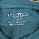 Blue Guess Slim Fit T-Shirt Large