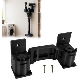 Vacuum Wall Mount Holder for Levoit LVAC-300 Cordless Vacuum, Space-Saving Attachment Organizer for Laundry Room & Closet, Black