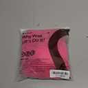 RUNNING GIRL Sports Bras for Women Pack Criss Cross Back Sexy Strappy Sports Bra Seamless Padded Yoga Bra with Removable Cups (Small, Hot Pink)