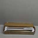 16.5 Inch Folding Hairpin Legs,Metal Folding Table Legs Heavy Duty DIY Furniture Legs with Mounting Screws (4, White)