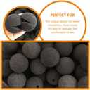 Totority 25pcs Carnival Sponge Nose Snowman Make up Sponges Halloween Clown Props Party Clown Costume Decorative Prop Circus Theme Party Decorations Rudolph Reindeer Nose Black