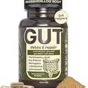 Samara 888 Leaky Gut Repair Supplement & Candida Support with Marshmallow Root, Woormwood and PAU D'Arco - Liver Cleanse Detox & Repair - Supports Gas Relief for Adults - 90 Vegan Capsules (Pack of 2) (EXP 04/2027)