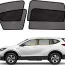 XCBYT CRV Window Shades for 2017-2022, 4PCS Side Window Sun Shades with Breathable Mesh, Magnetic Car Window Covers for Baby & Privacy, UV Protection & Heat Insulation
