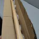 Lothee 48 Inch Grub Hoe with Wooden Handle Heavy Duty Hoe Tool