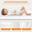 3 in 1 Baby Bassinet,Bedside/Rocking Bassinet for Baby,Bedside Crib with Lockable Wheels,Waterproof Mattress,Adjustable 6 Heights,Portable Bassinets Bedside Sleeper for Newborn Infant