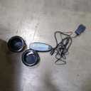 YITAHOME Recliner Chair,PU Rocking Chair for Adults,Swivel Recliner with Cup Holders,Heat and Massage,Single Sofa Seat with Side Pockets for Living Room/Bedroom,Brown