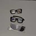 3 Pack Reading Glasses for Women Oprah Style Oversized Square Reading Glasses Blue Light Blocking Spring Hinge Readers (1.75 x, Mix)