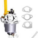 Dual Fuel Portable Generator Carburetor Kit with 3 Gaskets Fit for Westinghouse WGen5300DFcv 274CC Engine