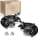 A-Premium 2 x Front Left and Right Steering Knuckle & Wheel Bearing Hub Assembly Compatible with Toyota Camry 2012-2017, 2.5L Gas Only, Driver and Passenger Side