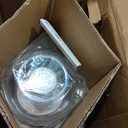 Robot Coupe R2CLRDICE, Combination Food Processor with 3 Quart Clear Polycarbonate Bowl, 4 Stainless Discs, Pulse Control, 120v, 1725 RPM, Vegetable Chopper, Gray/Red, Commercial Kitchen Use. Some cutting discs are missing