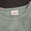 Hello World Newborn Outfit Baby Girl Going Home Outfit Ruffle Ribbed Romper Top Floral Pants Set Cute Summer Clothes. Size Newborn