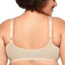Glamorise Women's Full Figure MagicLift Front Close Support Bra #1200 (Beige) 38DD