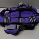 ZELUS Weighted Vest for Men and Women | 4-10lb Vest with 6 Ironsand Weights for Home Workouts | Adjustable Body Weight Vest Exercise Set for Cardio and Strength Training (Violet)