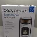 Baby Brezza New and Improved Formula Pro Advanced Formula Dispenser Machine - Automatically Mix a Warm Formula Bottle Instantly - Easily Make Bottle with Automatic Powder Blending, White