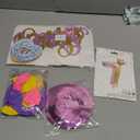 JUYRLE Sweet Sassy And Seven Birthday Decorations- 7th Birthday Decorations For Girls With Donut Banner Sweet Cake Topper 7th Foil Balloon For 7th Donut Themed Party Decor Sweet Seven Party Supplies