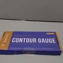 Contour Gauge Tool With Lock (10 Inches) - Contour Ruler Marking Tool - Super Gauge Shape and Outline Tool - Profile Gauge - Corner Measuring Tool for Odd Shapes - Woodworking Gifts for Men