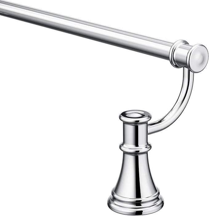Moen YB6424CH Belfield 24-Inch Bathroom -Towel Bar, Chrome