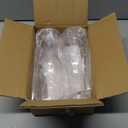 Laundry Detergent Dispenser Bottle 40oz with Waterproof Label for Laundry Detergent Soap Fabric Softener Bleach Scent Booster Beads, Sturdy PET Bottle for Laundry Room Decor 2 Pack White