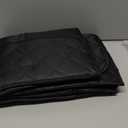 Car Back Seat Cover for Dog, Waterproof Nonslip Car Seat Protector for Pet Kids, Pet Bench Backseat Cover for Cars SUVs Trucks, 53" (Black)