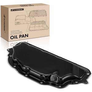 A-Premium Lower Engine Oil Pan Sump with Drain Plug Compatible with Mercedes-Benz C250, C300, C350, C400, C63 AMG, C63 AMG S, E250, E300, E350, E400, E500, E550, CLS400, CLS550, CLS63 AMG, CLS63 AMG S