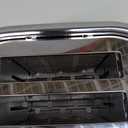Mueller Retro Toaster 2 Slice with 7 Browning Levels and 3 Functions: Reheat, Defrost & Cancel, Stainless Steel Features, Removable Crumb Tray, Under Base Cord Storage, Black