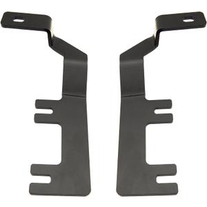 Low Profile Mount Hood Hinges Ditch Light Brackets for Chevy Colorado 2015-2022 for GMC Canyon 2015-2021, for Auxiliary Off-Road Lighting