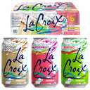 LaCroix Sparkling Water Tropical Variety Pack | 24-Pack of 12oz Cans | 6x Mango | 6x Coconut | 12x Passionfruit