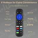 Base Stand and Remote Control Compatible with All TCL Roku TV & Players, Stand Legs for TCL Roku TV Legs 28" 32" 40" 43" 49" 50" 55"