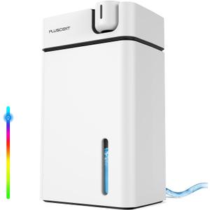Dehumidifier, PLUSCENT Dehumidifiers for Home with Drain Hose, 1000 sq.ft Dehumidifier for Basement Bathroom Bedroom and Closet, with 88 OZ Water Tank, Auto Defrost, Auto Shut Off, Sleep Mode