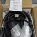 Level 2 EV Charger, 32Amp 220V 20FT Portable Electric Car Charger with LCD Display Screen, NEMA 14-50 Plug, Adjustable Current, Compatible with All J1772 EV (Tesla Require Adapter)