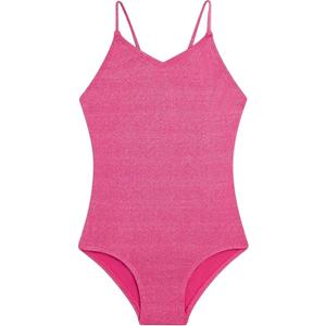 Kanu Surf Girls' Hurricane Beach Sport UPF 50 One Piece Swimsuit, 6X, Pink
