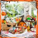 13.7'' Halloween Skull Fillable Charcuterie Tray for Halloween Container Treat Mache Cutout Candy for Halloween Party Favor Cookies Goodie Candy Cupcake Box Party Supplies