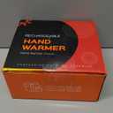 Heated Hand Warmer Pouch with 10000 mAh Rechargeable Battery, Electric Heated Hand Muff, Ideal for Football, Golf, Hunting, Fishing, Camping, Winter Outdoor Walk, White Elephant Gifts for Men Women