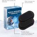 Anti-Freeze Electromagnetic Car Snow Removal Device, Electromagnetic Interference Antifreeze Snow Removal Instrument, Automotive Electromagnetic Snow Removal Tool Car Defroster (2pcs)