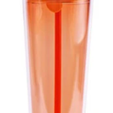 Classic Acrylic Tumbler With Lid And Straw, 26OZ