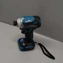 Cordless Impact Driver 1/4 inch for Makita 18v Battery, Brushless Driver 220Ft-lbs(300N.m), 3-Speed Lightweight Power Impact Drivers with LED Light(Tool Only)