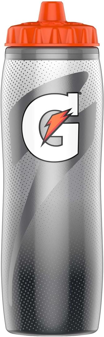 Gatorade Insulated Squeeze Bottle (30 Ounces, Fusion Light Shadow)