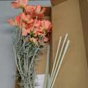 Cosmos Silk Flowers,6PCS Daisy Flowers Artificial 24'' Artificial Wildflower Fake Flowers for Wedding Party Kitchens Home Decoration(Coral Powder)