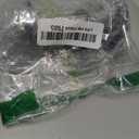 2-Pack 1 Inch Heavy Duty Black C-Clamps for Desk & Table, 0-1.5 Inch Clamping Range, 2 Mounting Holes, Metal Workbench Clamps, Garland Clamps, Mantle Clamp