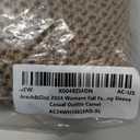 Arach&Cloz 2025 Womens Crochet Tops Wool Blended Sweaters Lightweight Long Sleeve Crew Neck Spring Fashion Knit Outfits (Brown, XL)