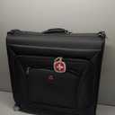 SwissGear 7895 Premium Garment Bag with Spinner Wheels, Bonus Hanging Feature, 24-Inch Luggage - Black