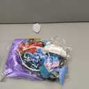 Doctor Unicorn Birthday Girls Mermaid Outfit Set Costume Tutu Skirt Dress, Mermaid Birthday Shirt, Headband & Satin Sash (6-7 Years, Black-2)