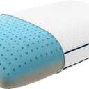 Serta Perfect Sleeper Copper Infused Memory Foam Pillow, Oversized Traditional, White, 1 Count