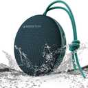 Monster Bluetooth Speaker, IPX8 Shower Speaker Waterproof, Bluetooth 5.4 with Loud HD Sound and Robust Bass, Extra Long Playtime Punchy, for Home, Beaches Portable Wireless Outdoor Speakers (green)