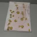 Aperturee 7x5ft 2nd Birthday Backdrop Two Cute for Girls Golden Dots Blush Pink Glitter Ballet Shoes Tutu Crown Photography Background Princess Bday Party Decorations Banner Photo Booth Props