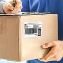 POLYSELLS Self Adhesive 3-1/3" x 4" Address Shipping Labels, 6UP White Sticker FBA Labels, Inkjet/Laser Printer Compatible, 6 Labels/Sheet, 500 Sheets/3000 Labels