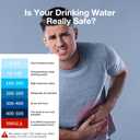 2025 All-New 4 in 1 Tds Meter Digital Water Tester - Accurate and Reliable TDS EC & Temp(C,F) Meter - 0-9999ppm - Professional Testing for Drinking Water, RO/DI System, Aquariums etc